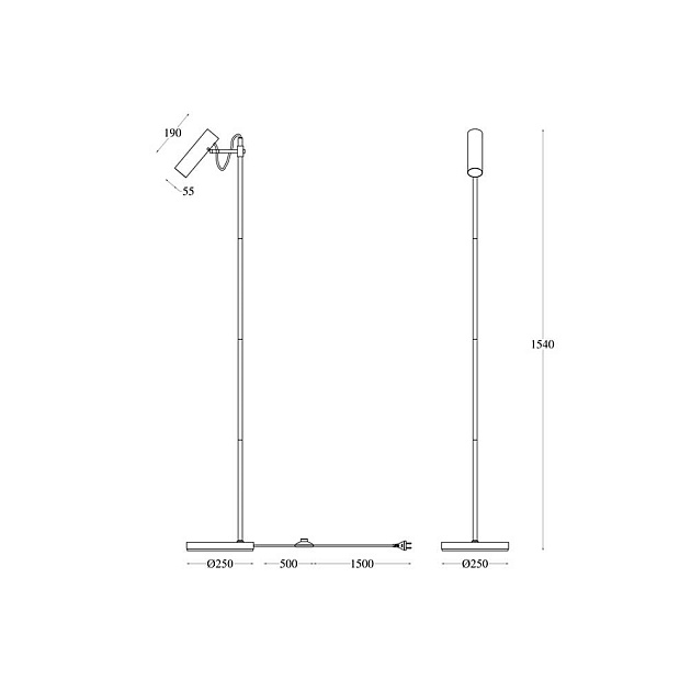 Торшер Bansky MOD129FL-01B изображение 2 Торшер Bansky MOD129FL-01B Фото № 2