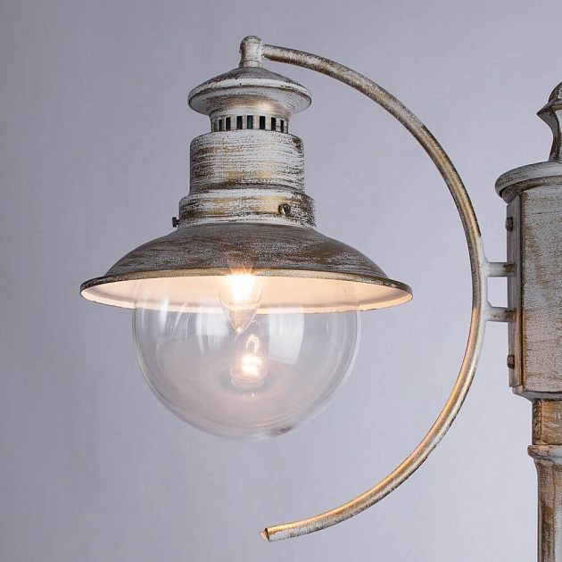 Садово-парковый светильник Arte Lamp Amsterdam A1523PA-2WG изображение 2 Садово-парковый светильник Arte Lamp Amsterdam A1523PA-2WG Фото № 2