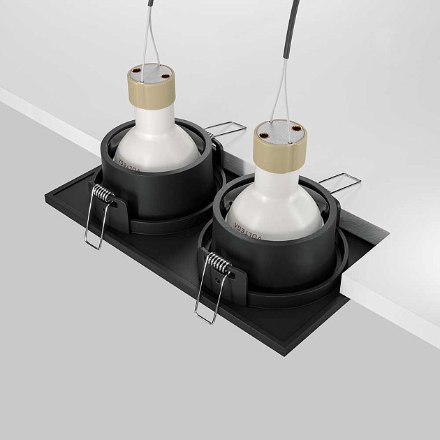 Встраиваемый светильник Maytoni Technical Zoom DL033-2-02B изображение 2 Встраиваемый светильник Maytoni Technical Zoom DL033-2-02B Фото № 2