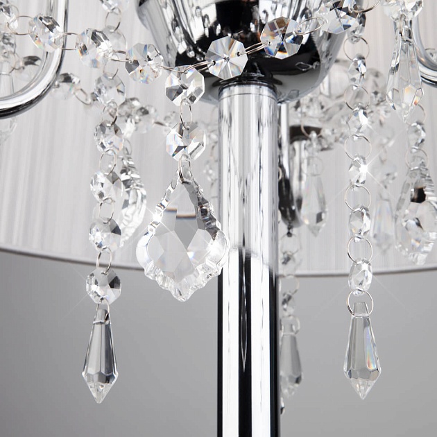 Торшер Eurosvet 2045/3F хром/белый изображение 4 Торшер Eurosvet 2045/3F хром/белый Фото № 4