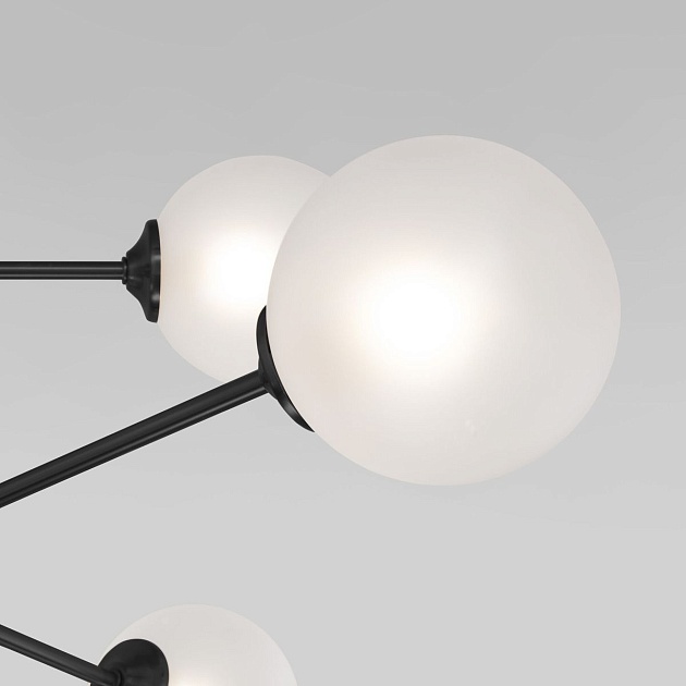 Подвесная люстра Eurosvet Volver 50383 черный изображение 3 Подвесная люстра Eurosvet Volver 50383 черный Фото № 3