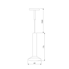 Трековый светодиодный светильник Elektrostandard Mini Magnetic 85164/01 a065651 1