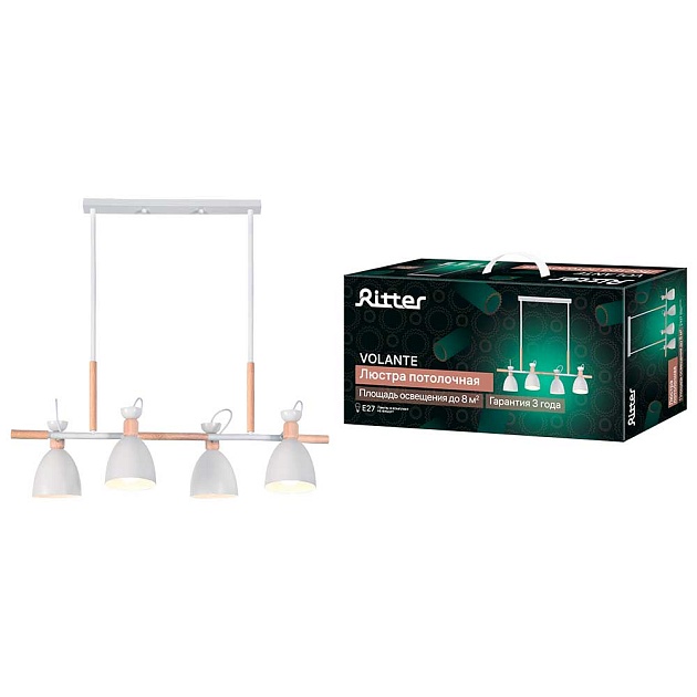 Потолочная люстра Ritter VOLANTE 52501 1 Фото № 