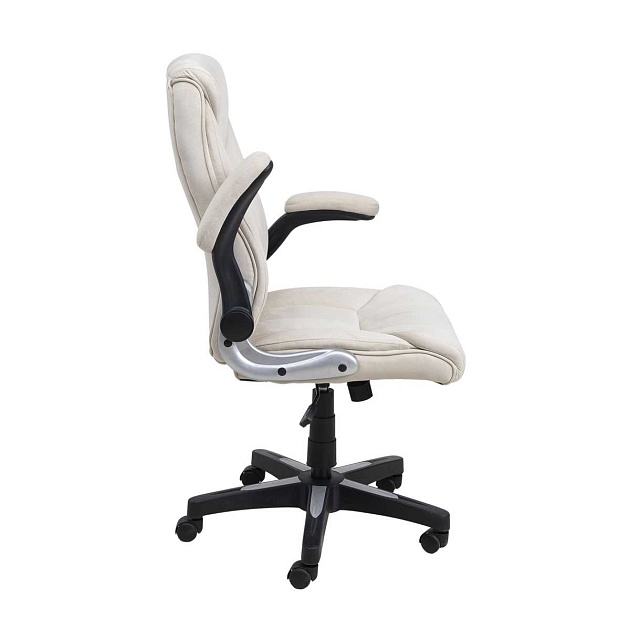 Кресло руководителя AksHome Galio бежевый, велюр 86373 Фото № 9