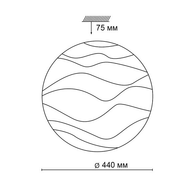 Настенно-потолочный светодиодный светильник Sonex Pale Erica 2090/DL изображение 5 Настенно-потолочный светодиодный светильник Sonex Pale Erica 2090/DL Фото № 5