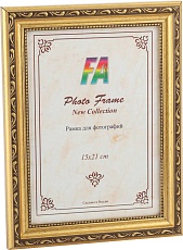 Фоторамка FA пластик Майолика баклажан золото 10x15 (36/864) Б0021183