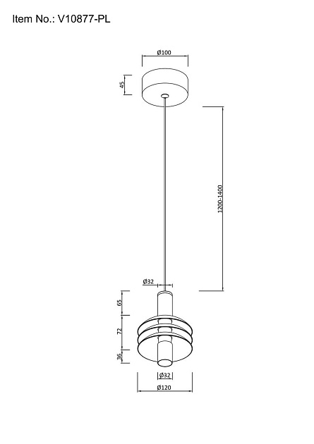 Подвесной светодиодный светильник Moderli Sylv V10877-PL изображение 2 Подвесной светодиодный светильник Moderli Sylv V10877-PL Фото № 2