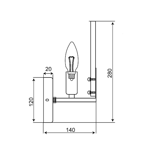 Бра Vele Luce Aria VL1951W01 Фото № 4