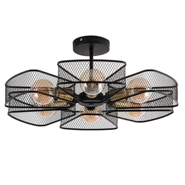 Потолочная люстра Arte Lamp Maasym A7044PL-6BK Фото № 