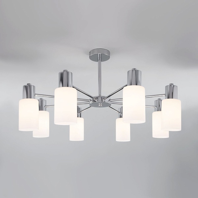 Потолочная люстра Eurosvet Vegga 70160/8 хром Фото № 