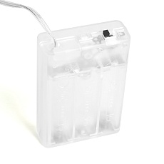 Светодиодная гирлянда Feron Линейная Лед Шарики на батарейках 3*AA разноцветная CL565 48612 3