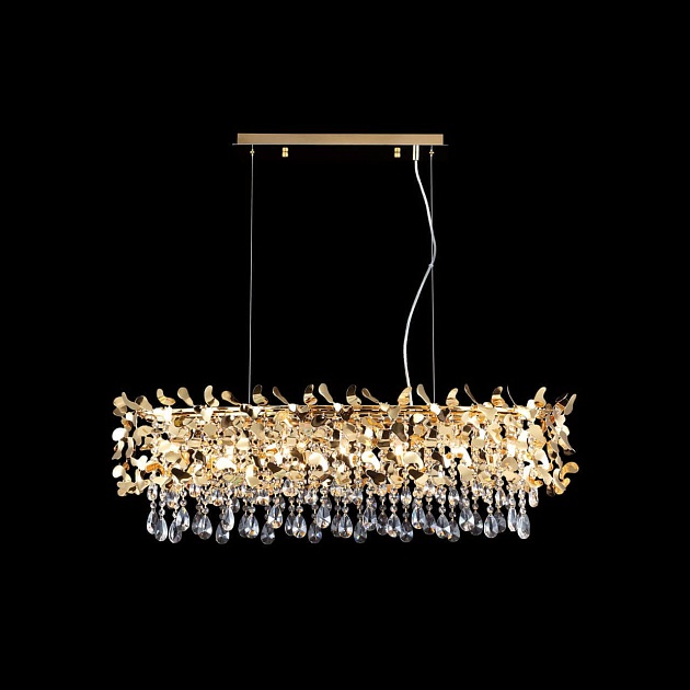 Подвесная люстра Crystal Lux Romeo SP8 Gold L1000 Фото № 