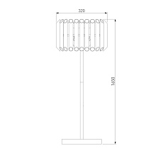 Торшер Bogates Castellie 01106/4 1