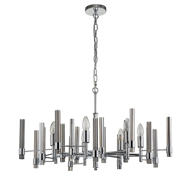 Подвесная люстра Indigo Favara 11040/7P Chrome V000458 изображение 4 Подвесная люстра Indigo Favara 11040/7P Chrome V000458 Фото № 4