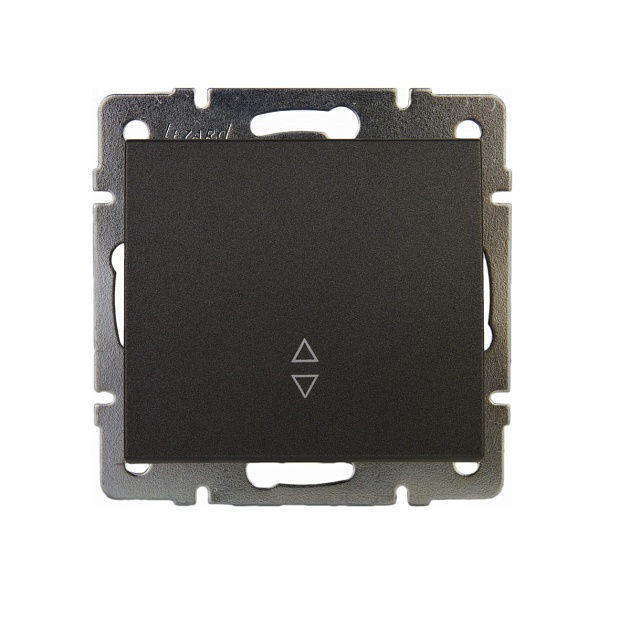 Выключатель проходной Lezard Rain черный 703-4188-105 изображение Выключатель проходной Lezard Rain черный 703-4188-105 Фото №