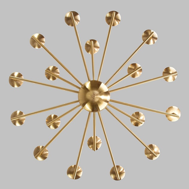 Подвесная люстра Eurosvet Cariso 60150/18 латунь изображение 3 Подвесная люстра Eurosvet Cariso 60150/18 латунь Фото № 3