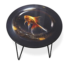 Журнальный стол Sheffilton SHT-CT27 лунная ночь/черный муар 4007482113 5