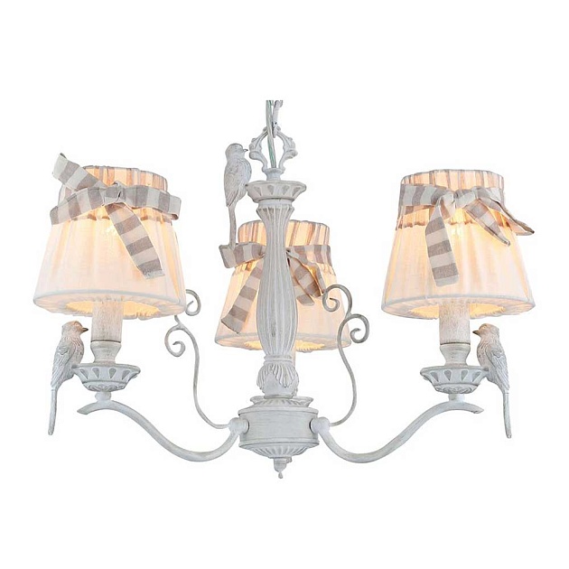 Подвесная люстра Maytoni Bird ARM013-03-W Фото № 7