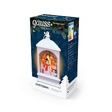 Светодиодный фонарь "Снеговик" Gauss Holiday HL030 1