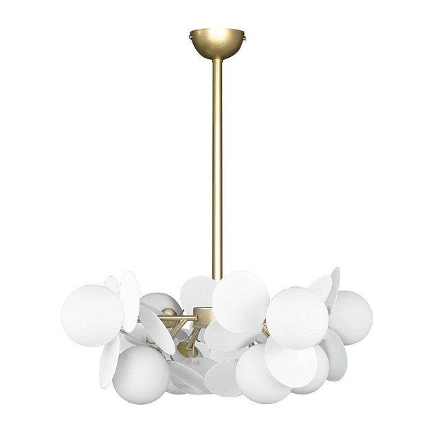 Подвесная люстра Loft IT Matisse 10008/8 White изображение Подвесная люстра Loft IT Matisse 10008/8 White Фото №