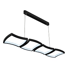 Подвесной светодиодный светильник iLedex Roomy 8196-4L-D-T BK 1