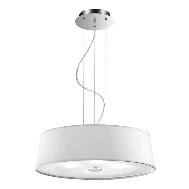 Подвесной светильник Ideal Lux Hilton SP4 Round Bianco 075501 Фото № 