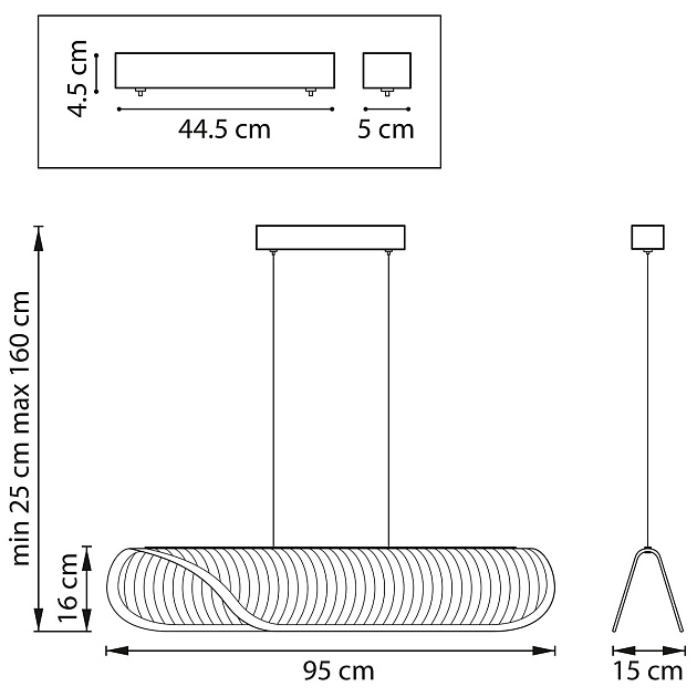 Подвесная светодиодная люстра Lightstar Varese 731413 изображение 6 Подвесная светодиодная люстра Lightstar Varese 731413 Фото № 6