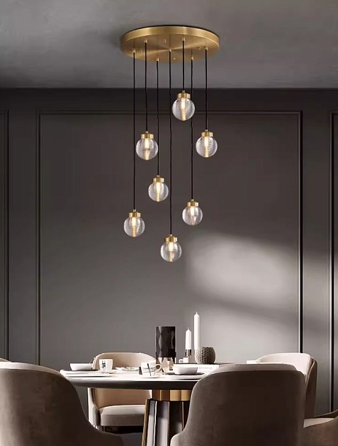 Подвесная люстра Romatti Kobo Mascota L6330-7 изображение 5 Подвесная люстра Romatti Kobo Mascota L6330-7 Фото № 5