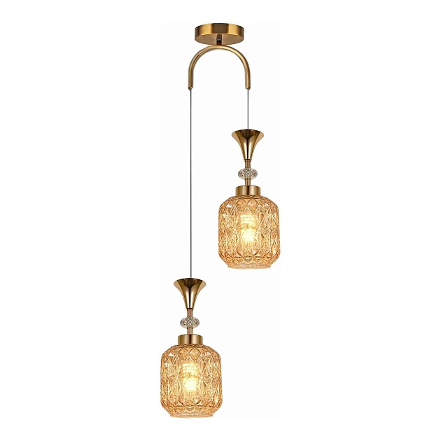 Подвесной светильник Reluce 02003-0.9-02 Amber Фото № 