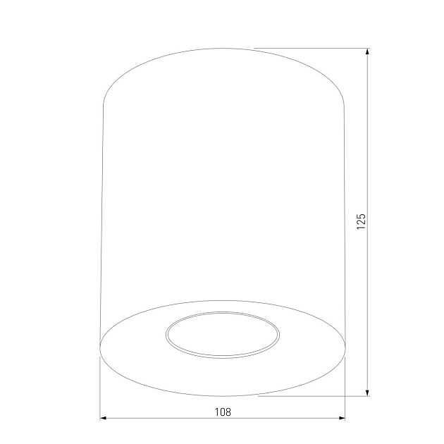 Потолочный светильник TK Lighting 3237 Orion White Фото № 2