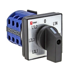 Переключатель кулачковый ПК-1-64 10А для вольтметра EKF PROxima pk-1-64-10