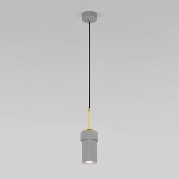 Подвесной светильник Eurosvet Pebble 50264/1 серый изображение Подвесной светильник Eurosvet Pebble 50264/1 серый Фото №