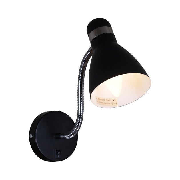 Бра Reluce 04714-0.2-01SL BK Фото № 