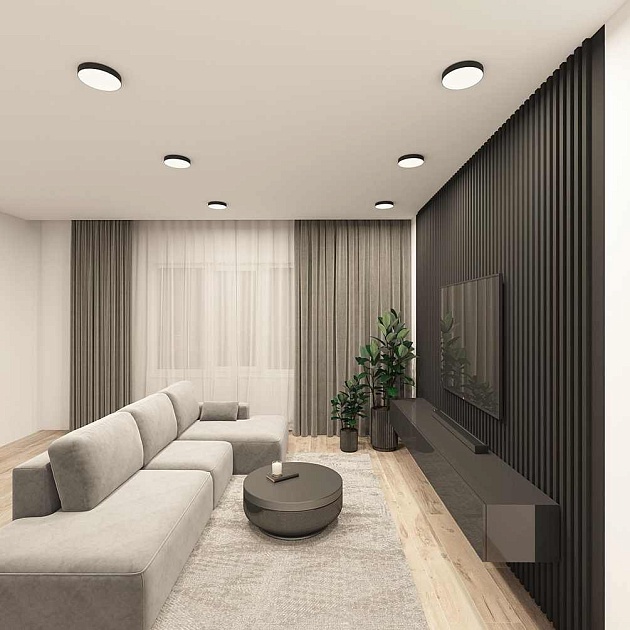 Накладной светильник Denkirs TAB DK2851-BK Фото № 4