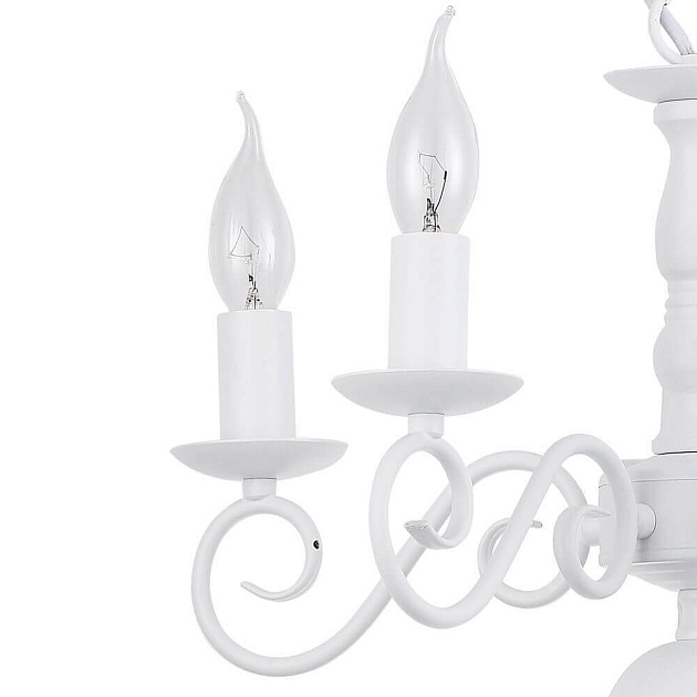 Подвесная люстра Arte Lamp A1129LM-5WH Фото № 3