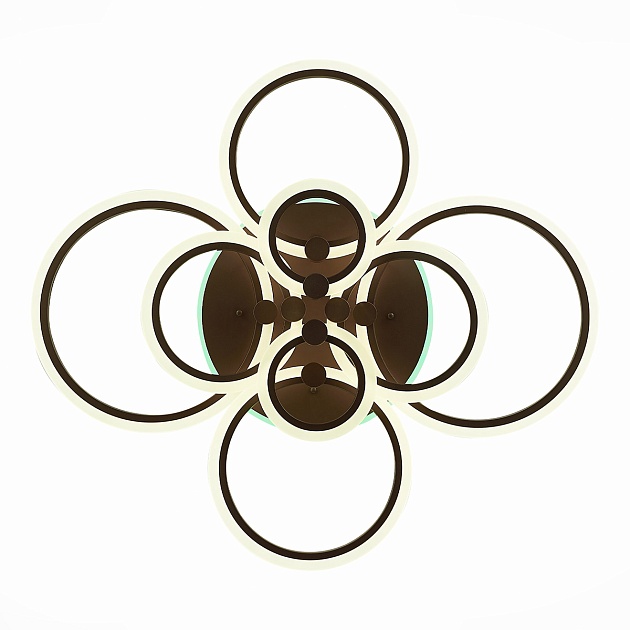 Потолочная светодиодная люстра Evoled Cerina SLE500572-08RGB изображение 7 Потолочная светодиодная люстра Evoled Cerina SLE500572-08RGB Фото № 7