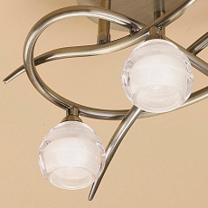 Потолочная люстра Mantra Loop Antique Brass 1824 2