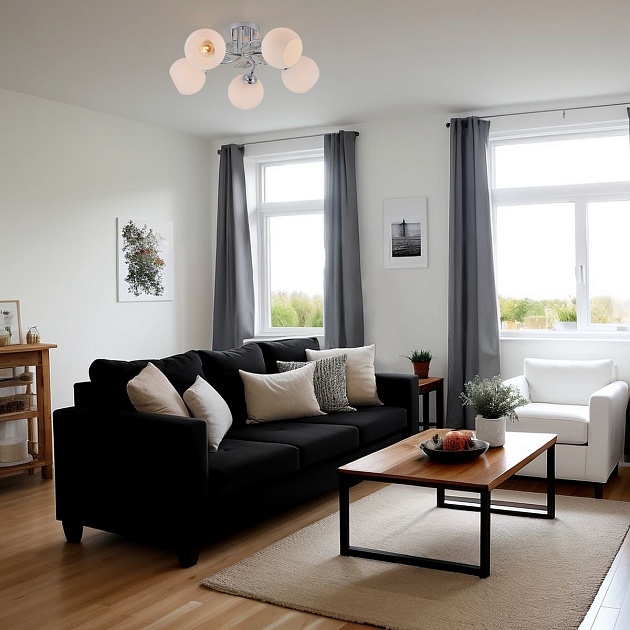 Потолочная люстра Escada Kalina 1119/5PL Фото № 5