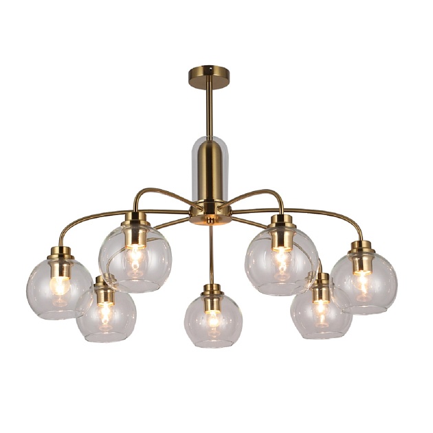 Потолочная люстра Omnilux Cavan OML-68107-07 изображение Потолочная люстра Omnilux Cavan OML-68107-07 Фото №