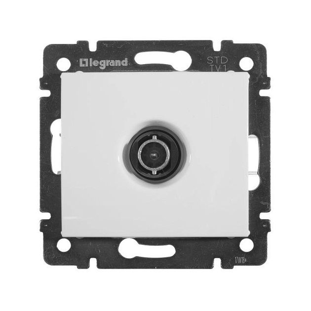 ТВ-розетка Звезда Legrand Valena белая 774429 Фото № 