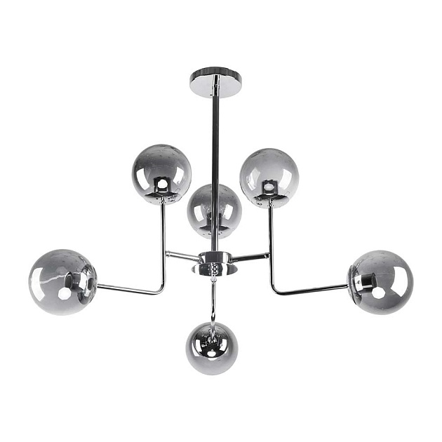 Подвесная люстра ЭкономСвет 10860/6CR SM изображение Подвесная люстра ЭкономСвет 10860/6CR SM Фото №