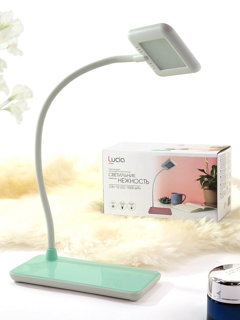 Настольная светодиодная лампа Lucia Нежность L290 4606400512240 изображение 2 Настольная светодиодная лампа Lucia Нежность L290 4606400512240 Фото № 2