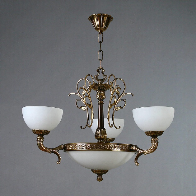 Подвесная люстра Ambiente Toledo 02155/3 PB Фото № 