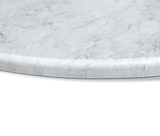 Кухонный стол Sheffilton SHT-TU10/90 МДФ черный муар/мрамор премиум светлый 6454222006 2