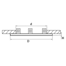 Рамка Lightstar Intero 16 217637 1