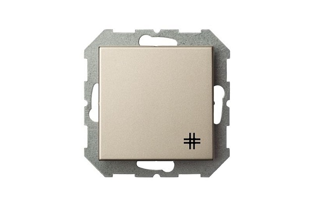 Переключатель перекрестный Liregus Epsilon шампань 28-305 изображение 3 Переключатель перекрестный Liregus Epsilon шампань 28-305 Фото № 3