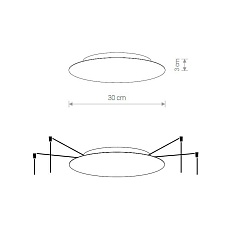 Основание для светильника Nowodvorski Cameleon Canopy A 8563 2