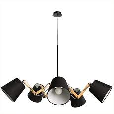 Подвесная люстра Arte Lamp Pinoccio A5700LM-5BK