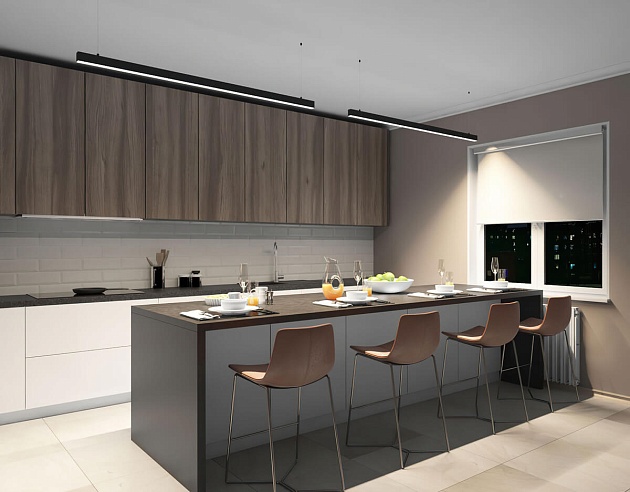 Подвесной светодиодный светильник Denkirs DK9153-BK изображение 5 Подвесной светодиодный светильник Denkirs DK9153-BK Фото № 5