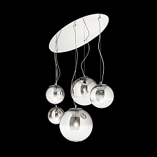 Подвесная люстра Ideal Lux Mapa Sp5 Cromo Sfumato 140759 1